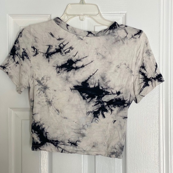 Tie dye t-shirt crop top - Picture 2 of 3